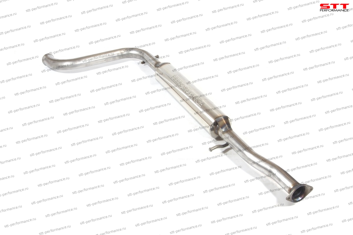 Резонатор под выпускной коллектор «STT» для а/м Lada Kalina (нержавеющая сталь)