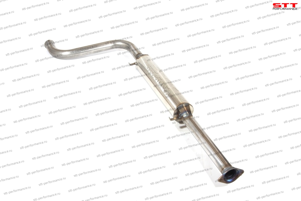 Резонатор под выпускной коллектор «STT» для а/м ВАЗ 2110-12 крепления с/о (нержавеющая сталь)