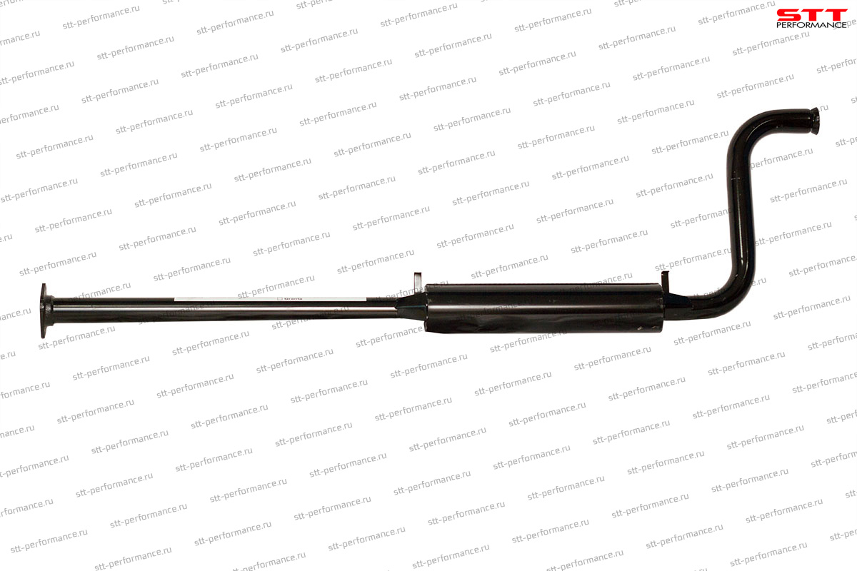 Резонатор под выпускной коллектор «STT» для а/м ВАЗ 2110-12 с гофрой крепления с/о