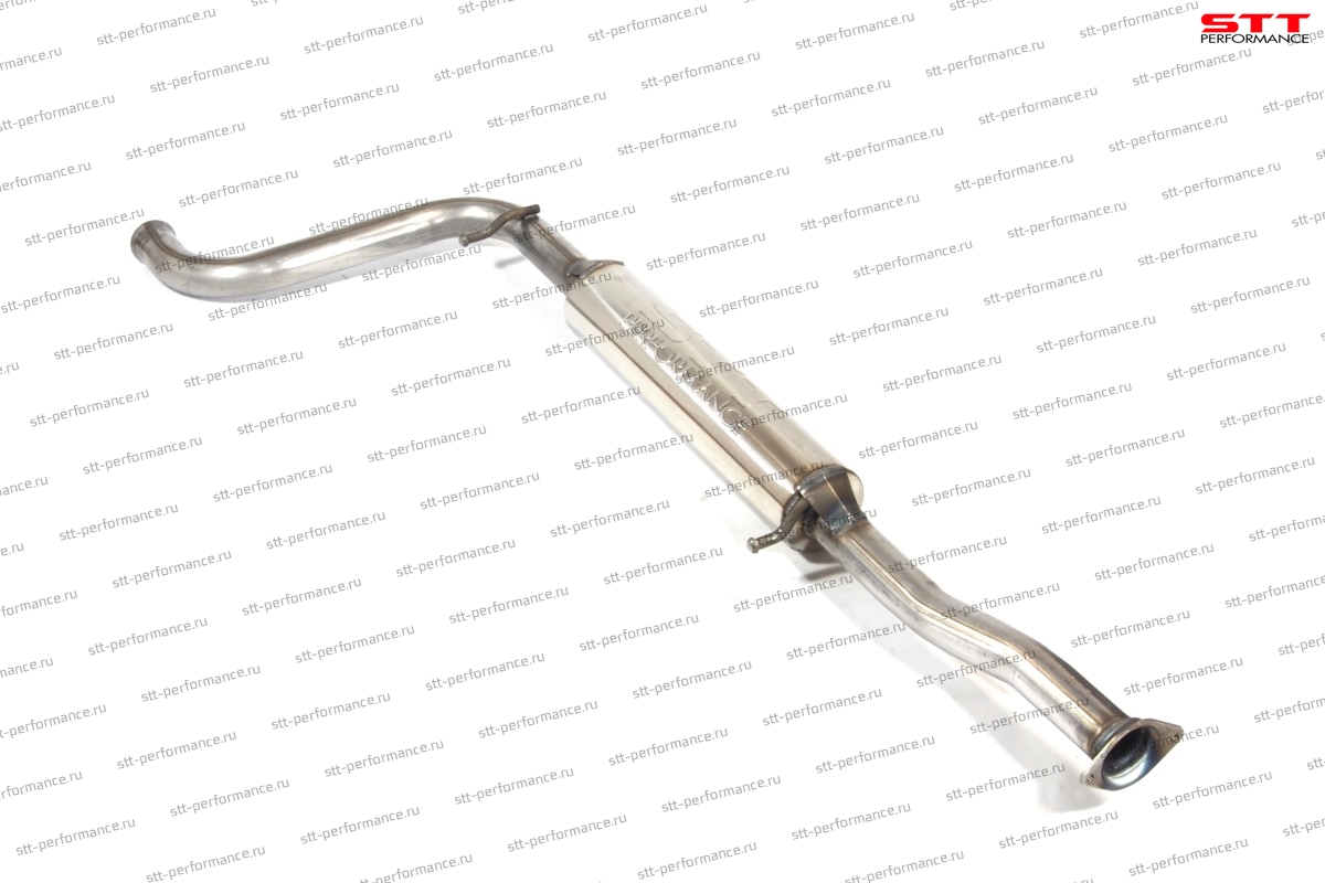 Резонатор под выпускной коллектор «STT» для а/м Lada Priora, (нержавеющая сталь)