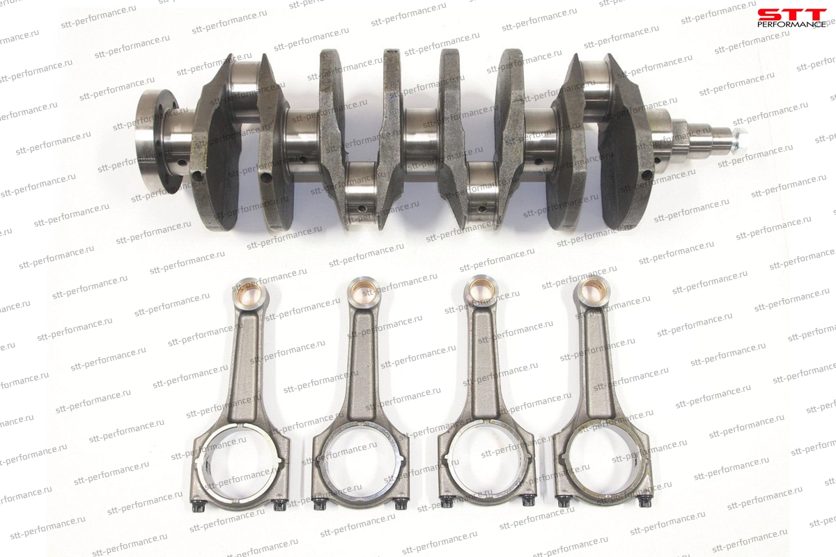 Коленвал 84мм + шатуны 129мм (1.8L)
