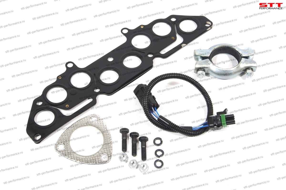 Монтажный комплект выхлопной системы Stt Performance. Lada Granta/Kalina-2 8V