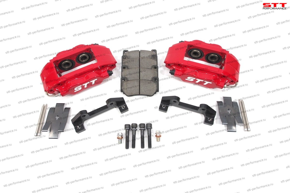 Тормозные суппорты "STT Performance" 4-ех поршневые для ВАЗ 2108/2110/Priora/Kalina/Granta