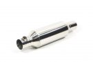 Резонатор Ø63мм универсальный прямоточный "203-02" (нержавеющая сталь)