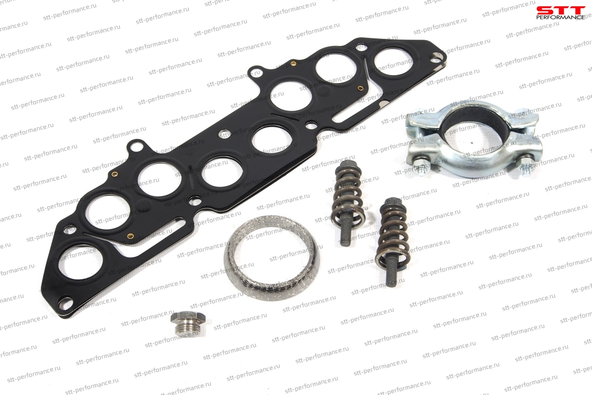 Монтажный комплект выхлопной системы Stt Performance. Lada 8V КАРБЮРАТОР