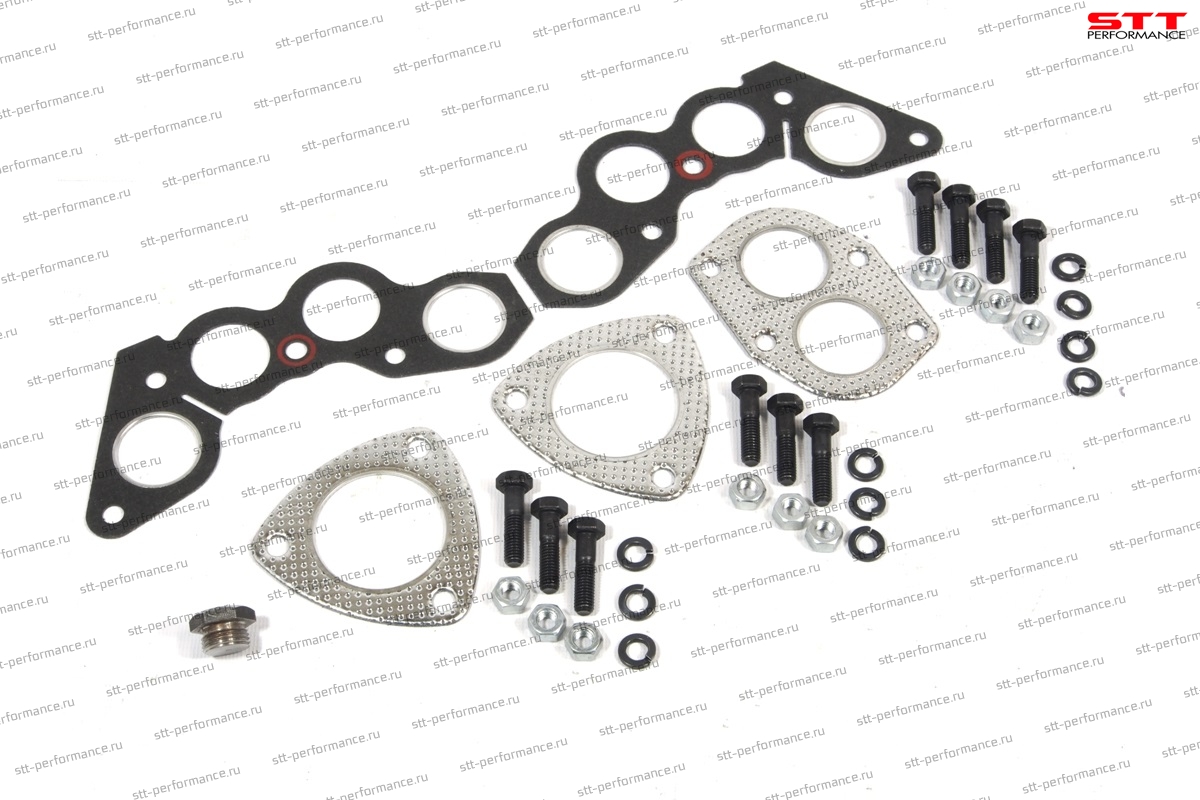 Монтажный комплект выхлопной системы Stt Performance, для ВАЗ 2121 "Нива" карбюратор